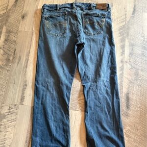 Wrangler Blue Straight Jeans Classic Denim